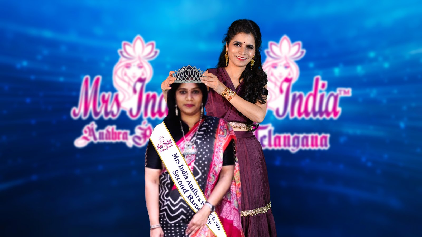 3. AP_Dr Lavanya Lavu_Second Runner Up_Mrs Category